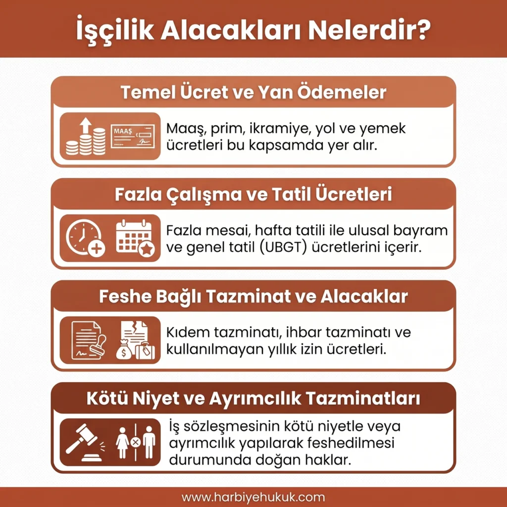İşçi Alacakları Nelerdir?