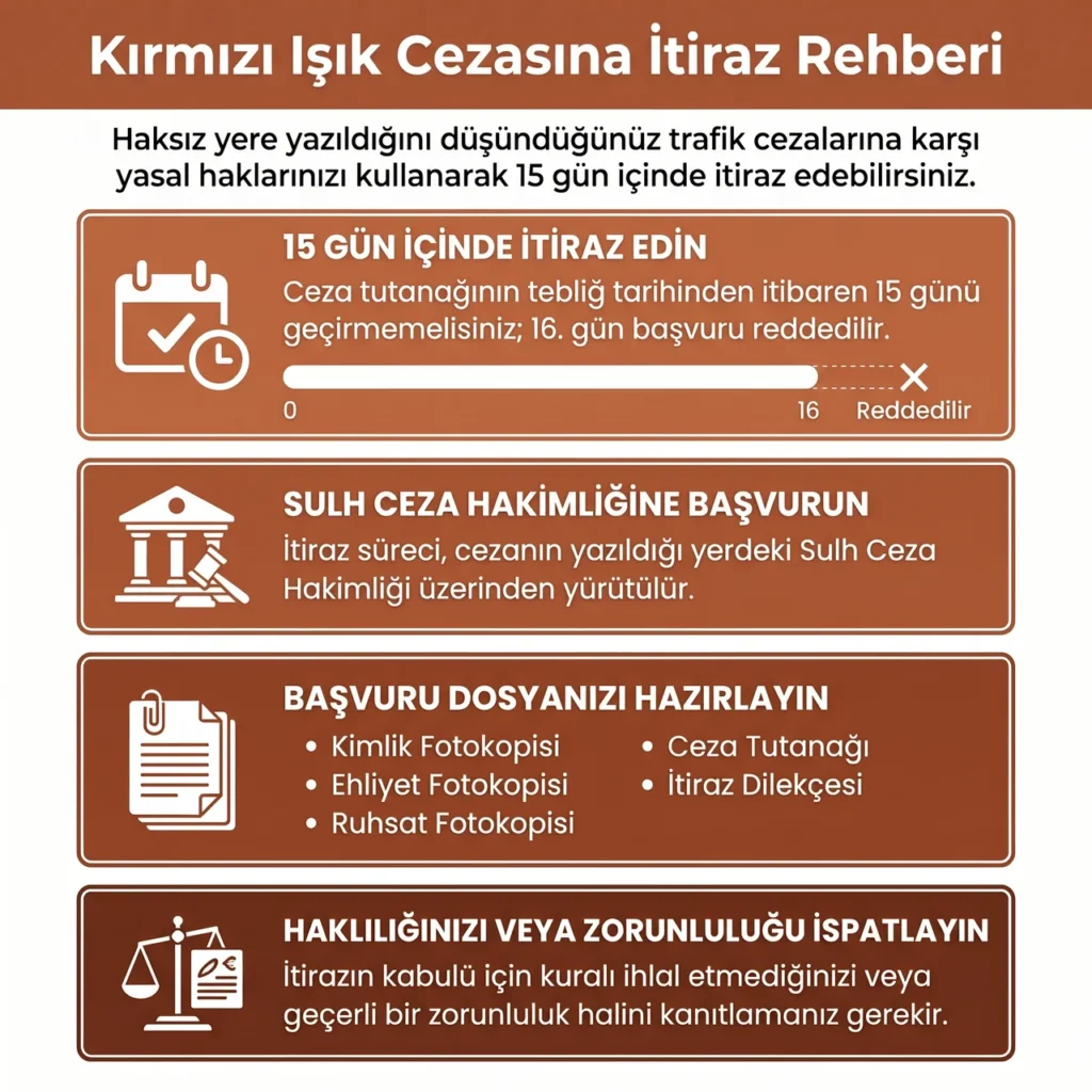 Kırmızı Işık Cezası İtiraz