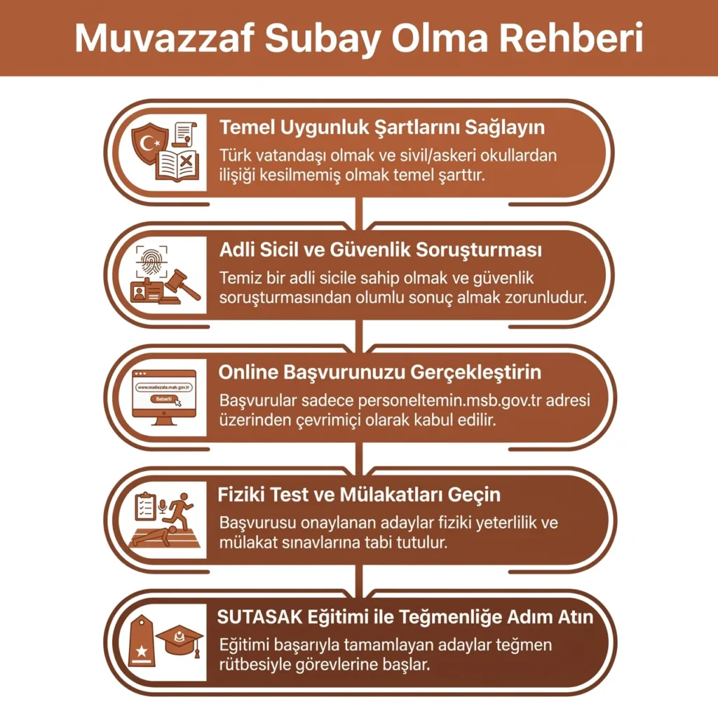 Muvazzaf Askerliğin Subay Olarak Yapılması