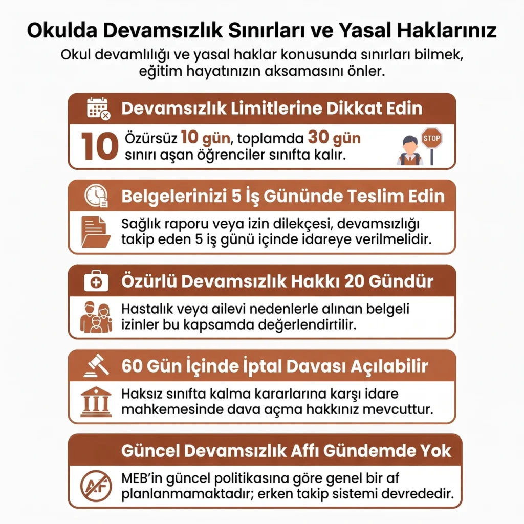 Öğrenci Devamsızlık Kuralları ve Haklar