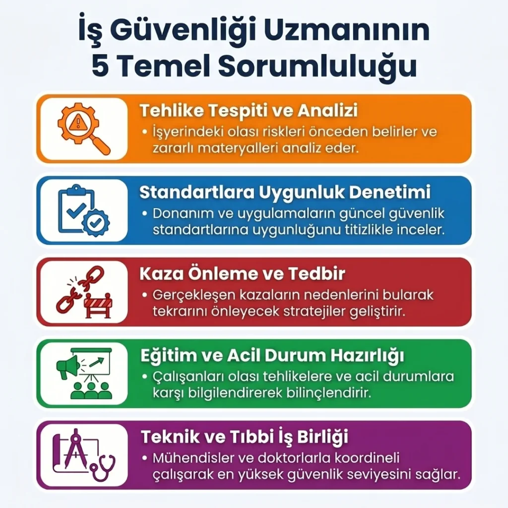 İş Güvenliği Uzmanı Görevleri