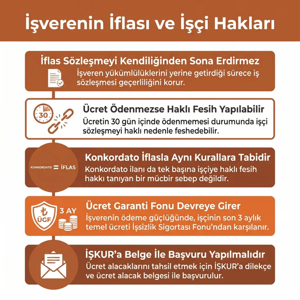 İşverenin İflası Haklı Fesih Sebebi Olur Mu?