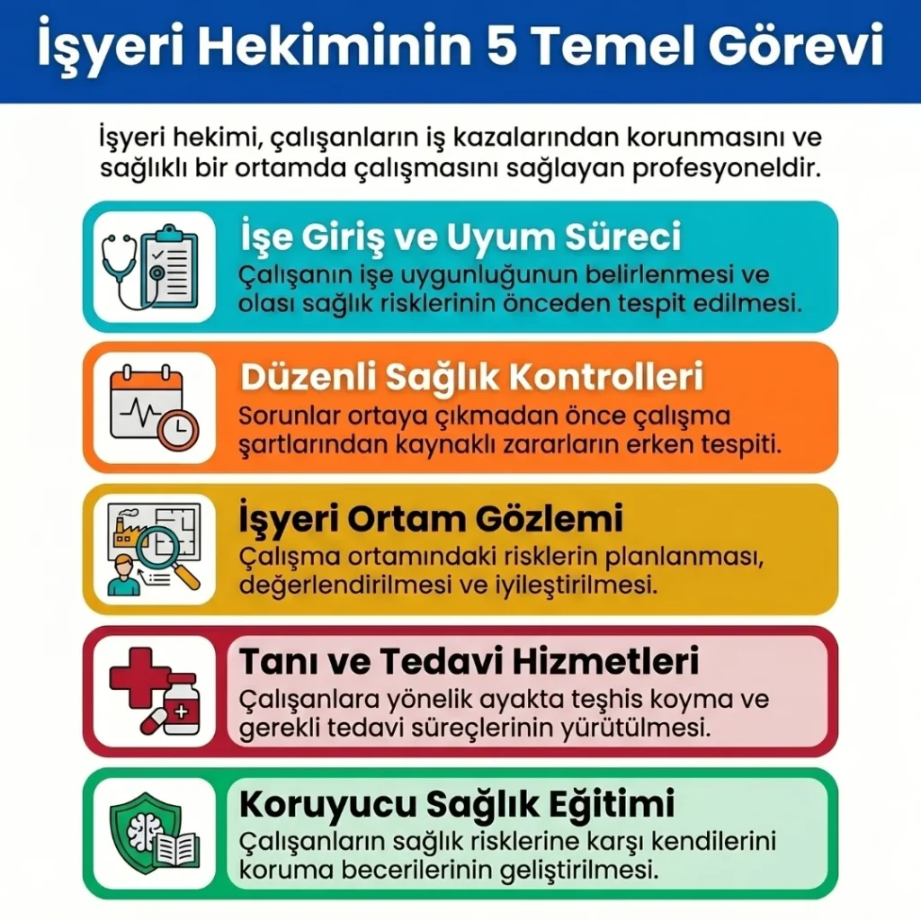 İşyeri Hekimi Görevleri