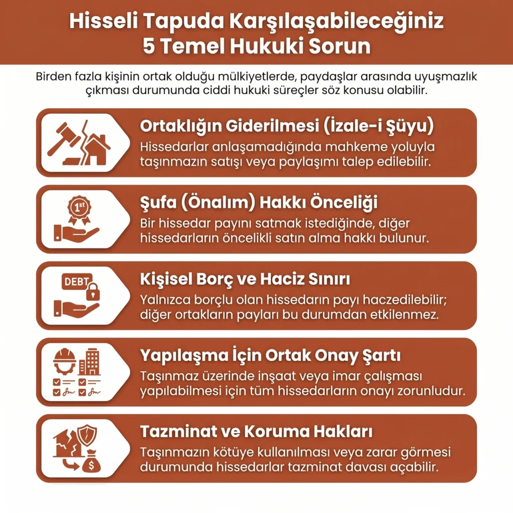 Hisseli Tapuda Hukuki Riskler