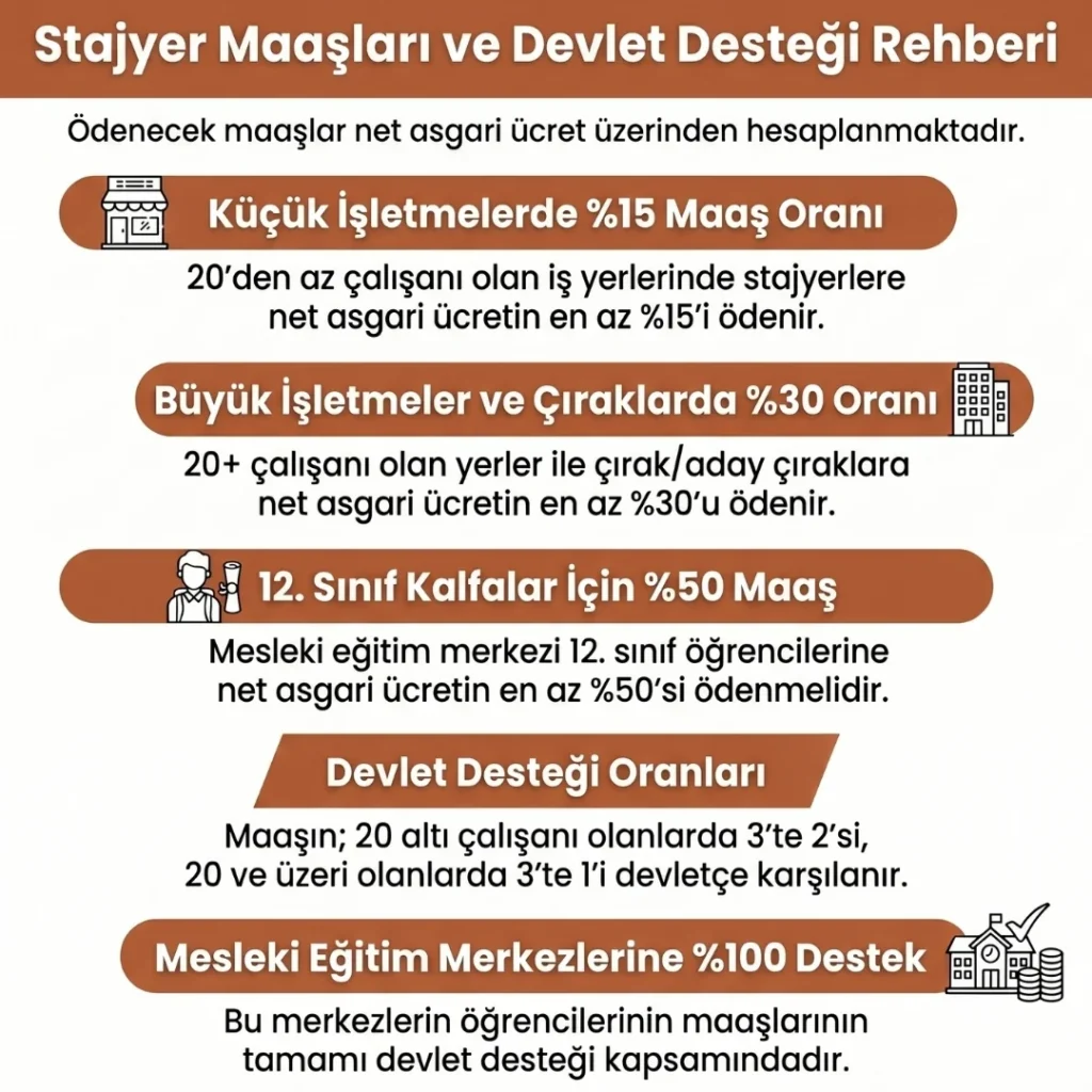 Stajyer Maaşları ve Devlet Desteği
