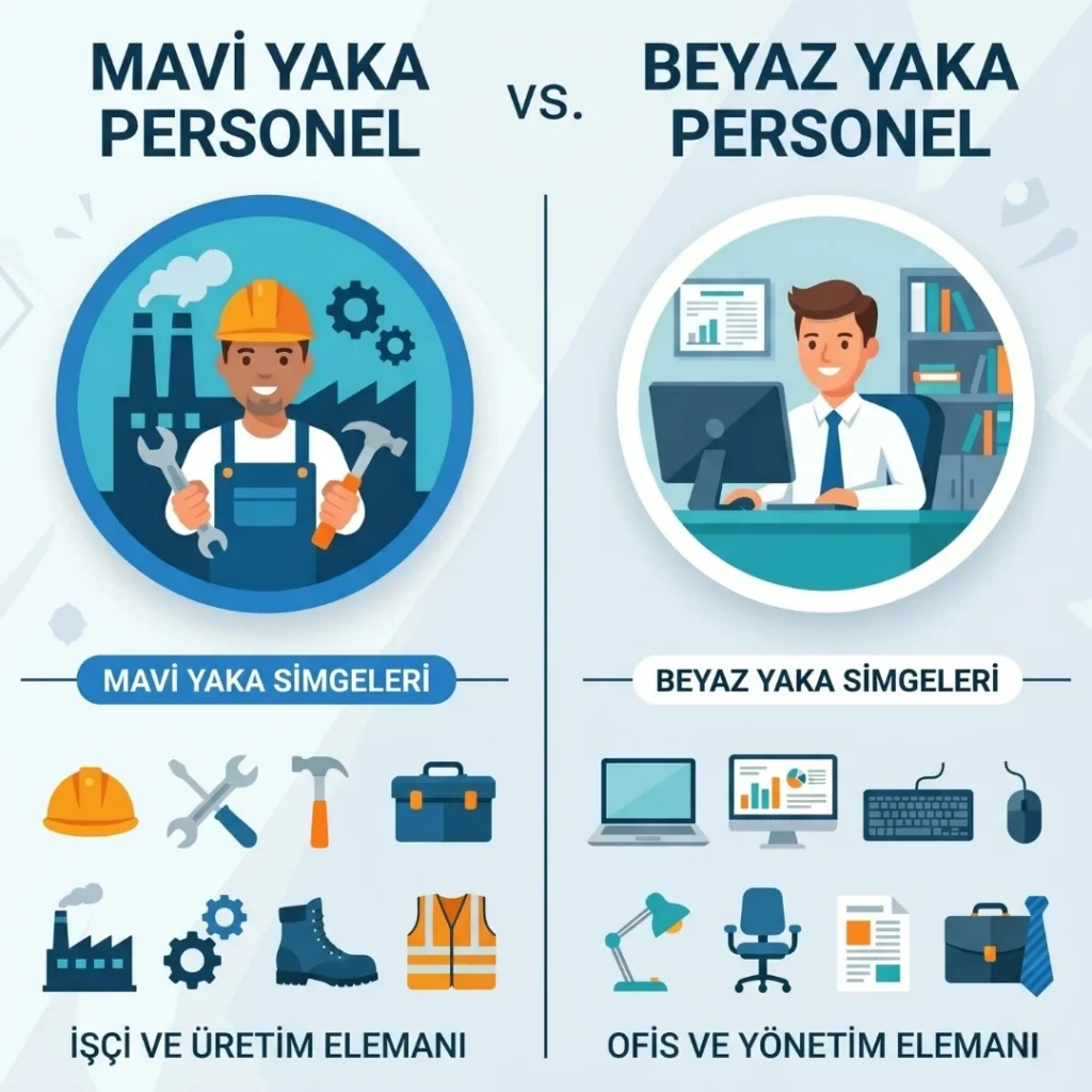 Mavi ve Beyaz Yaka Arasındaki Farklar