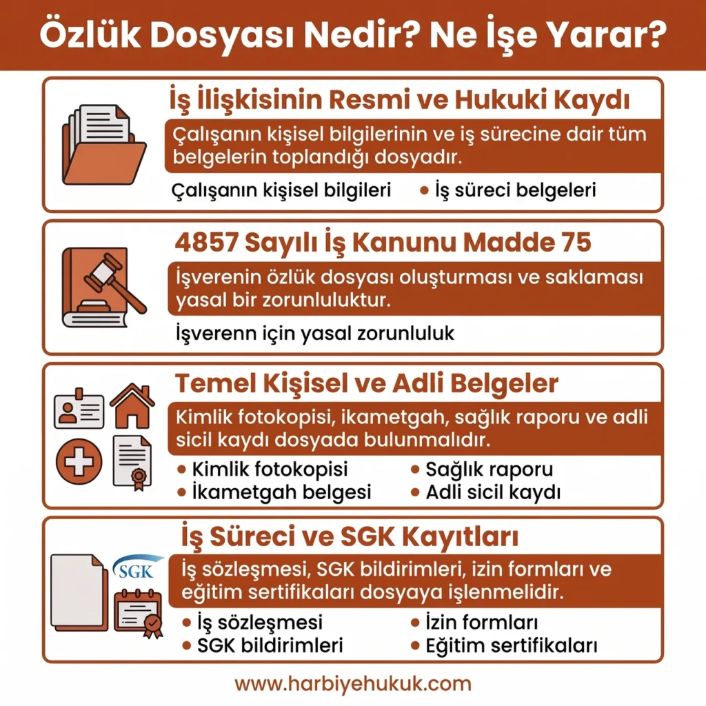 Özlük Dosyası Nedir? Ne İşe Yarar?