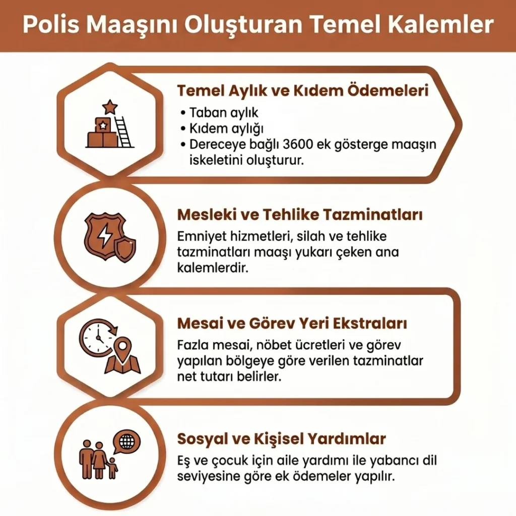 Polis Maaşı Nasıl Hesaplanır?