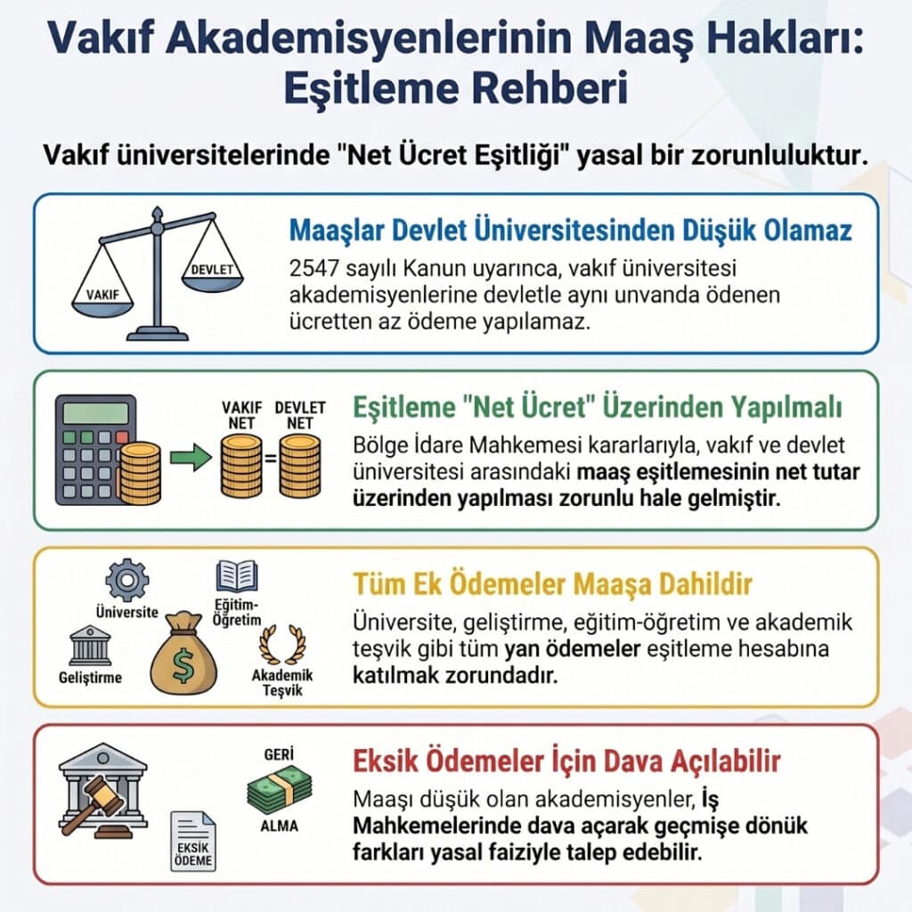 Vakıf Akademisyen Maaşları