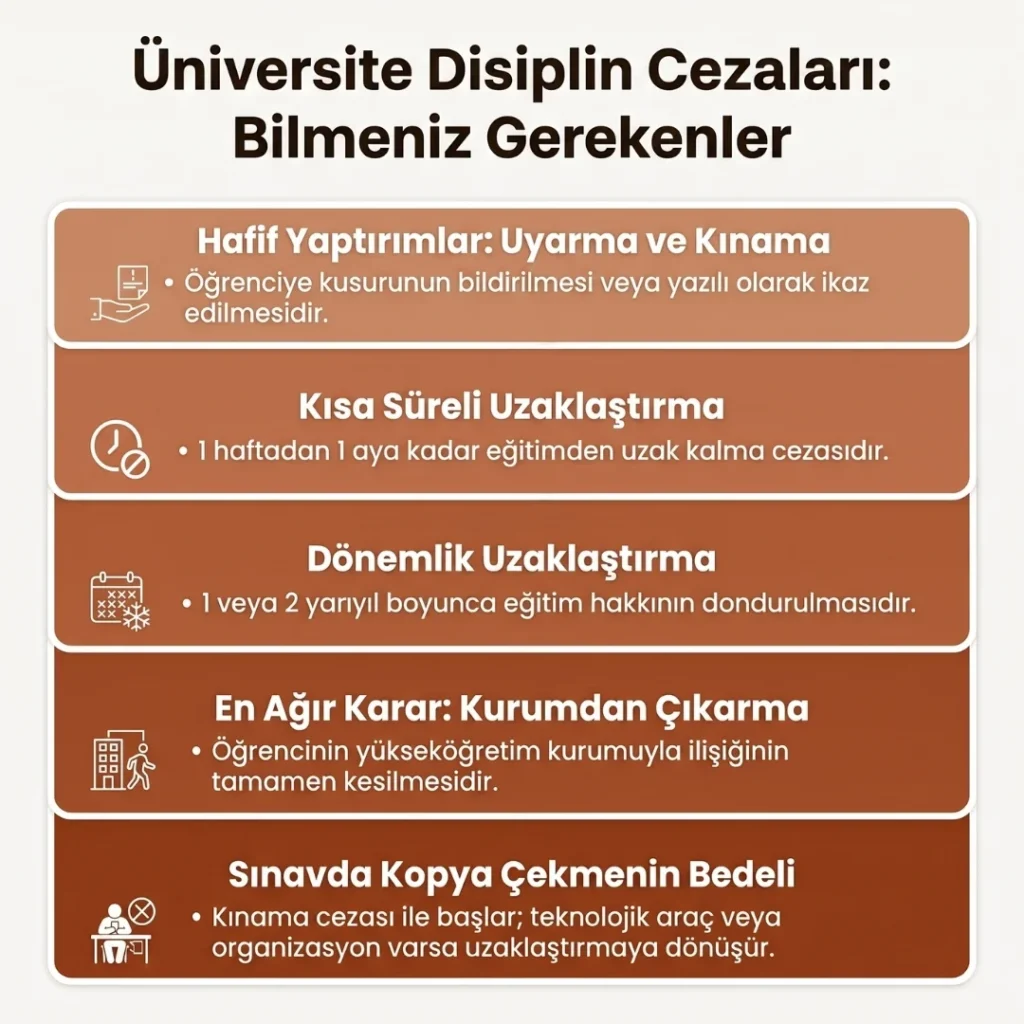 Üniversite Öğrenci Disiplin Cezaları