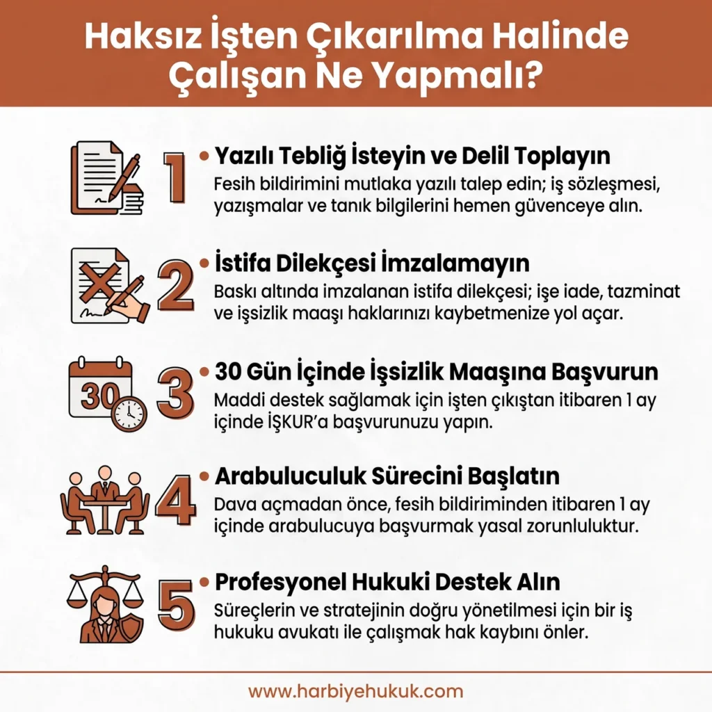 Haksız İşten Çıkarılma Rehberi