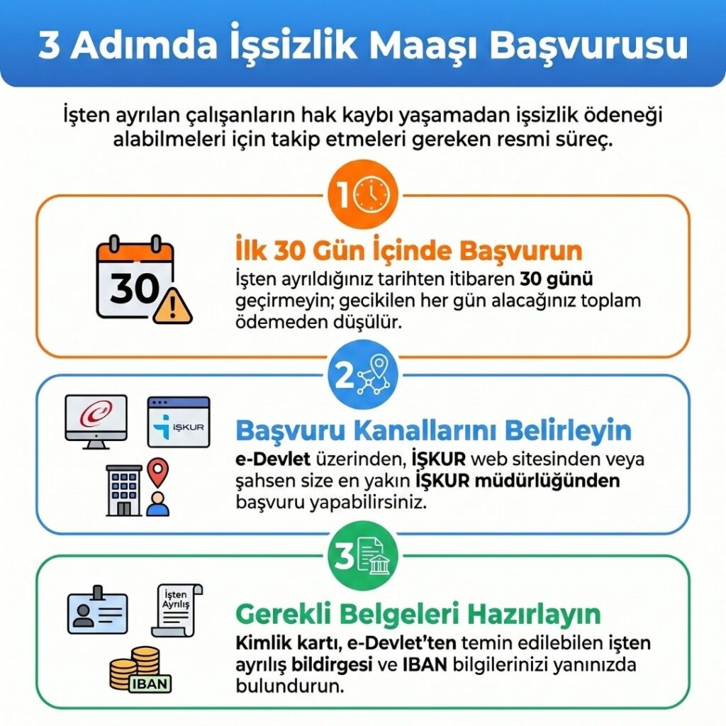 İşsizlik Maaşı Başvurusu Nasıl Yapılır?