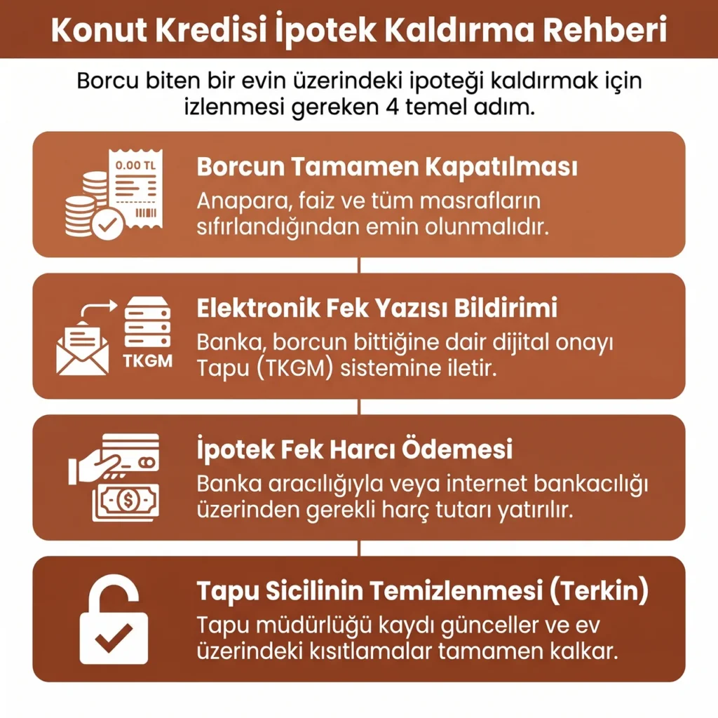 Konut Kredisi İpotek Kaldırma