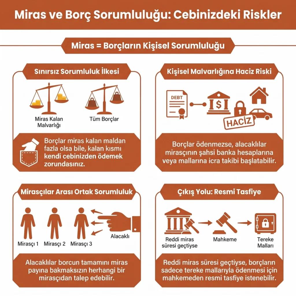 Ölen Kişinin Borçlarında Sorumluluk