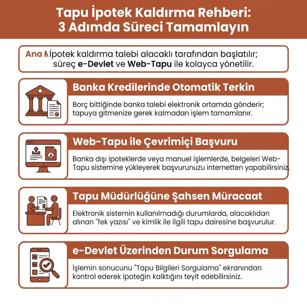 Tapu İpotek Kaldırma Rehberi