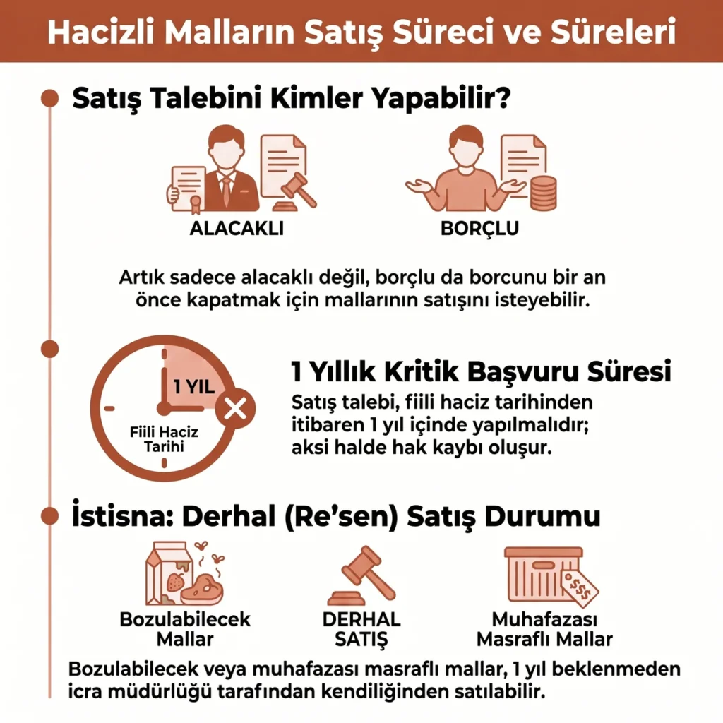 Hacizli Mal Satış Süreci