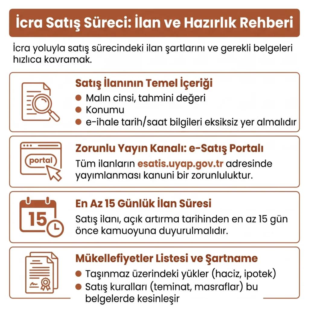 Haczedilen Malın İcra Satış Süreci