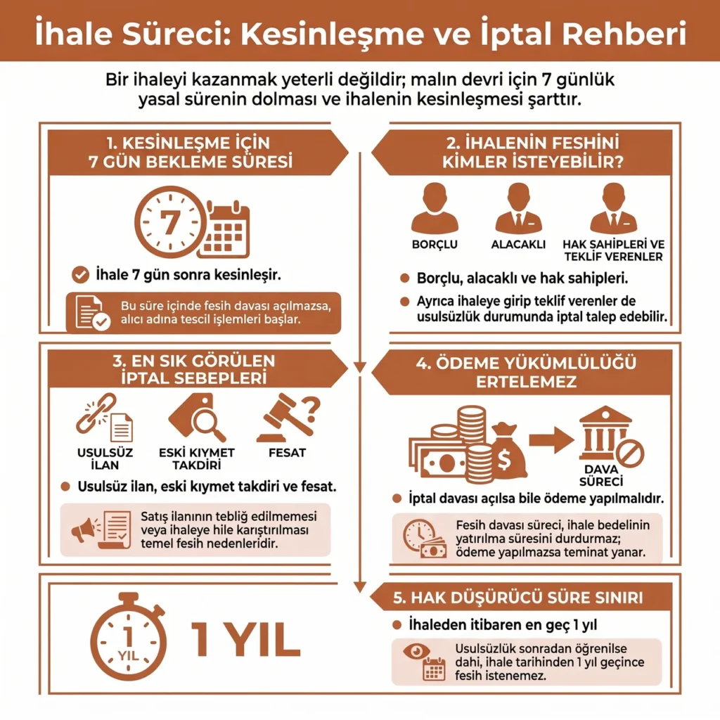 Haczedilen Malın Satışının Kesinleşmesi