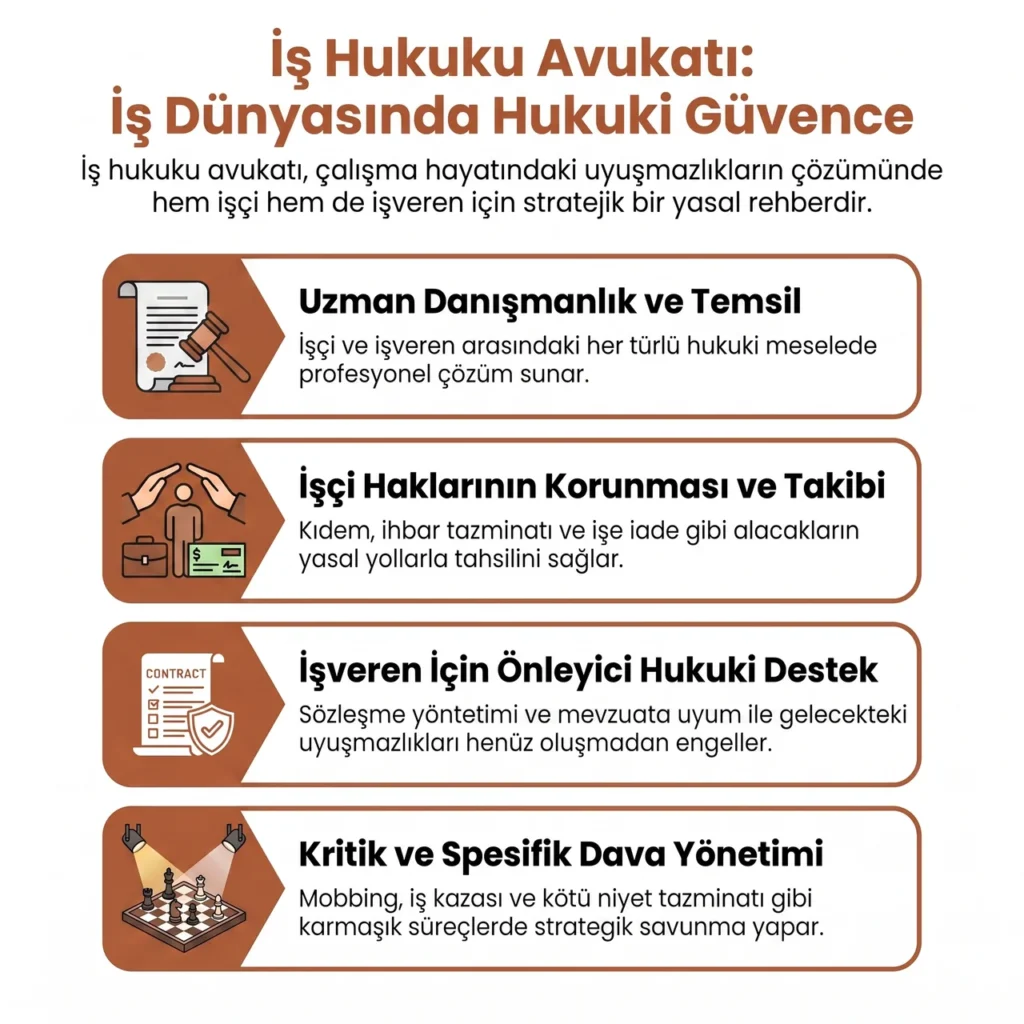 İş Hukuku Avukatı Hizmetleri