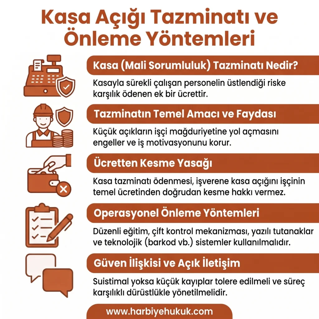 Kasa Açığı Tazminatı ve Önleme Yöntemleri