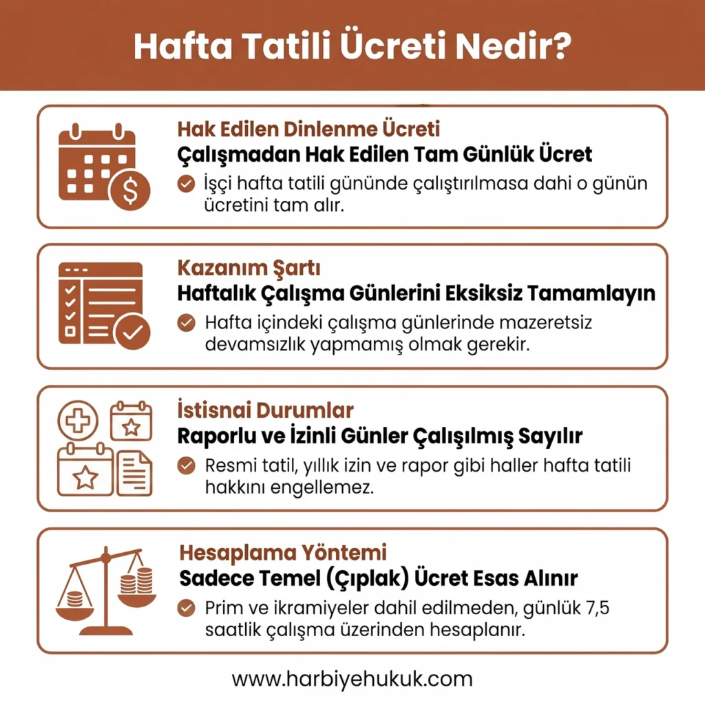 Hafta Tatili Ücreti Nedir?