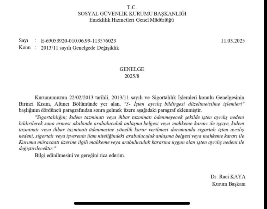 istifa eden işçi işsizlik maaşı alabilir