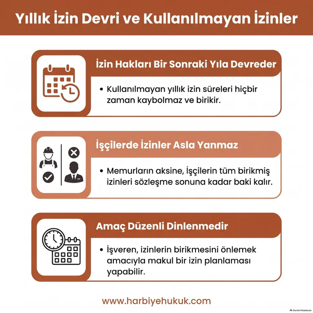 Yıllık İzin Devri ve Kullanılmayan İzinler
