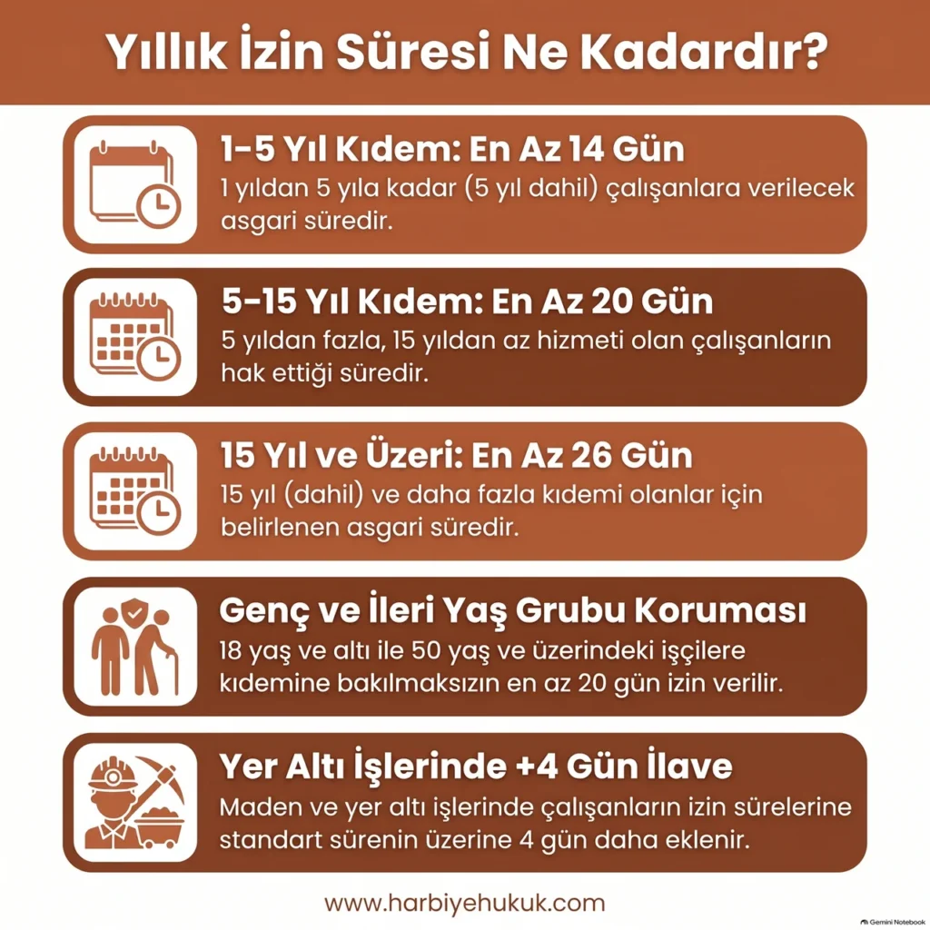 Yıllık İzin Süresi Kaç Gün?