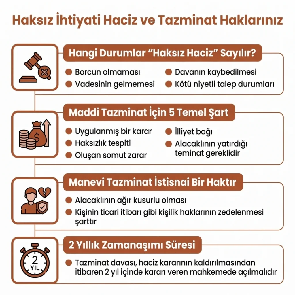 Haksız İhtiyati Hacizde Tazminat Hakkı