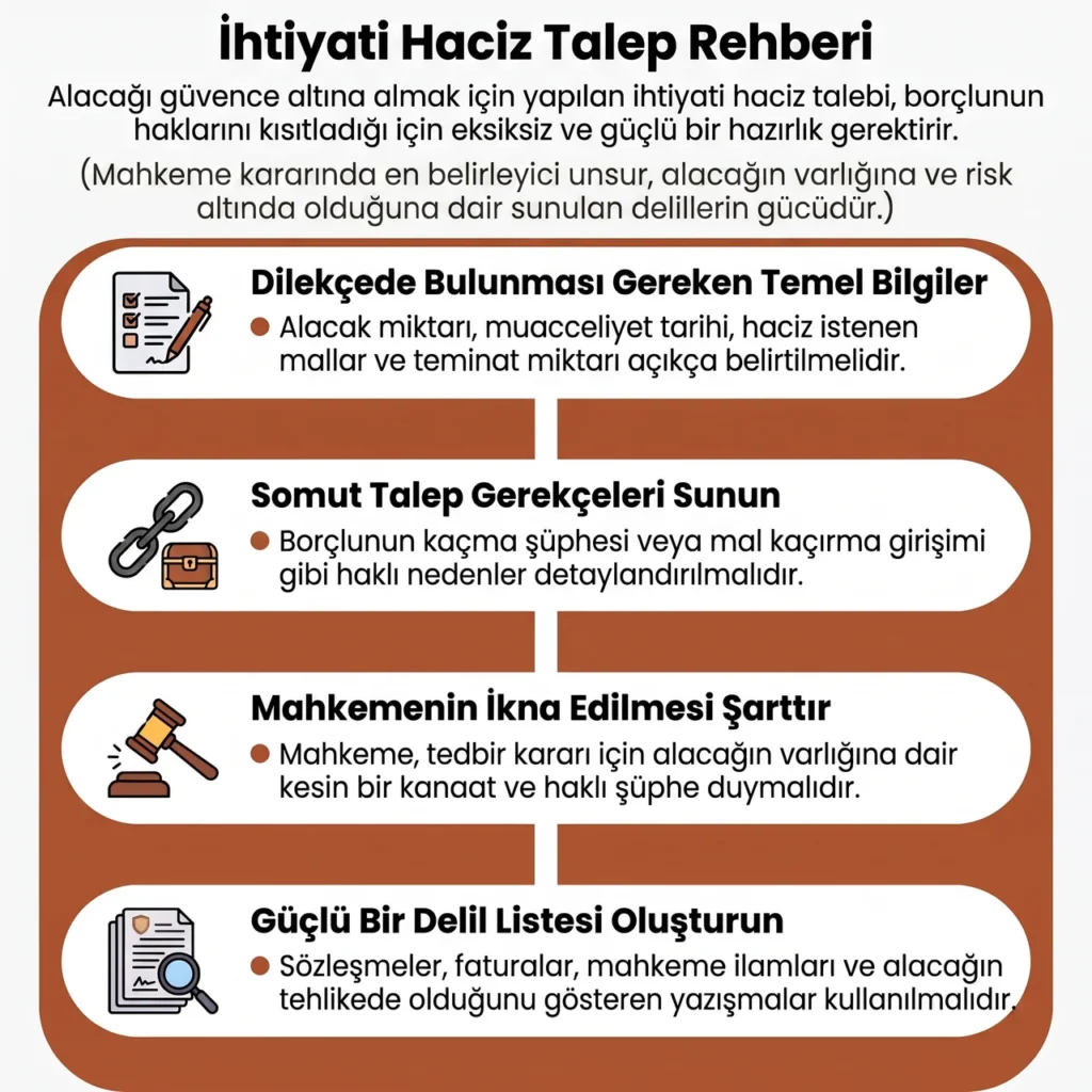 İhtiyati Haciz Nasıl İstenir?