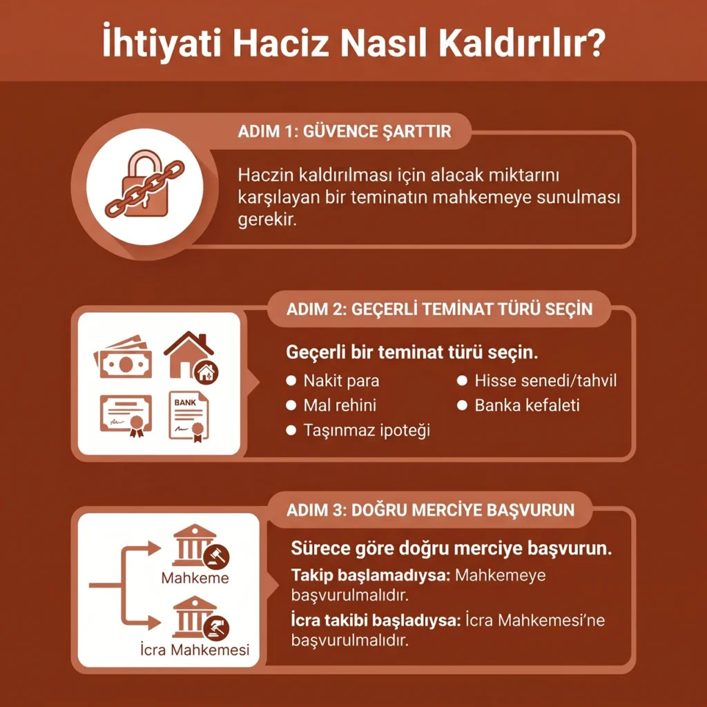 İhtiyati Haciz Nasıl Kaldırılır?