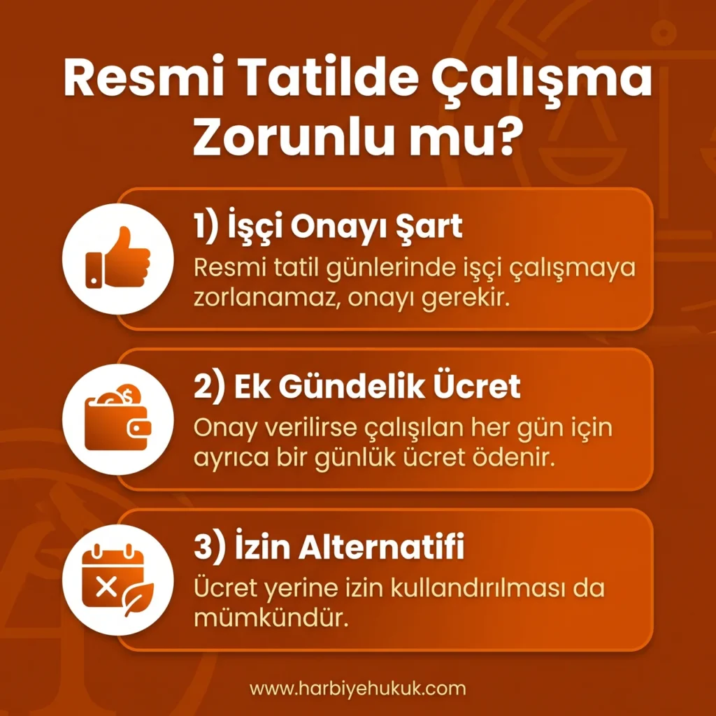 Resmi Tatilde Çalışma Zorunlu mu?