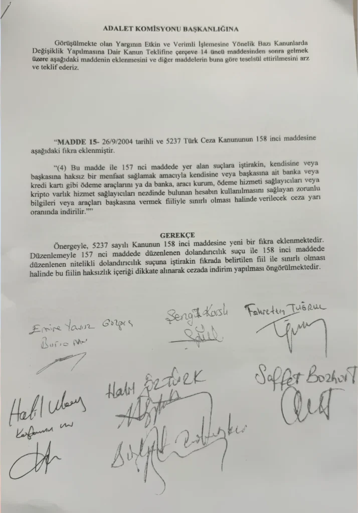12. Yargı Paketi İban Mağdurları Maddesi