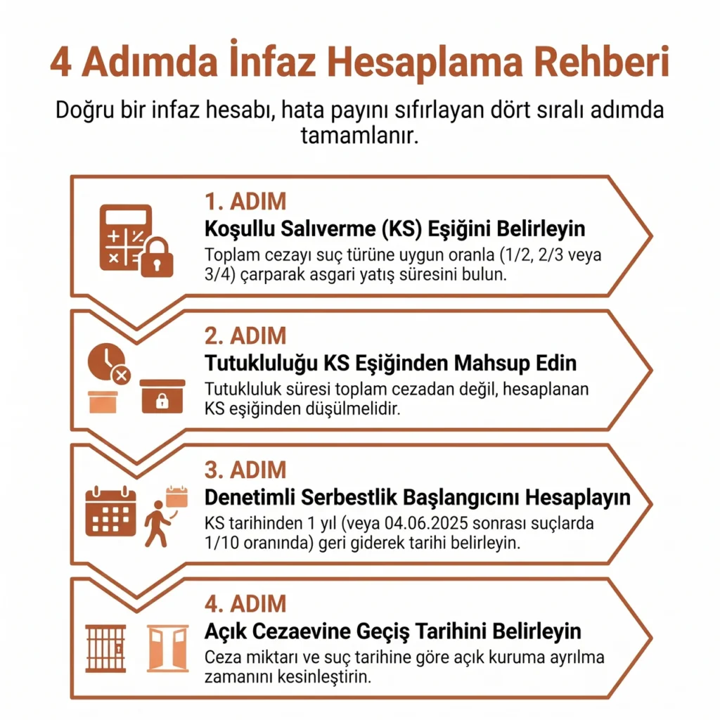 İnfaz Süresi Nasıl Hesaplanır?