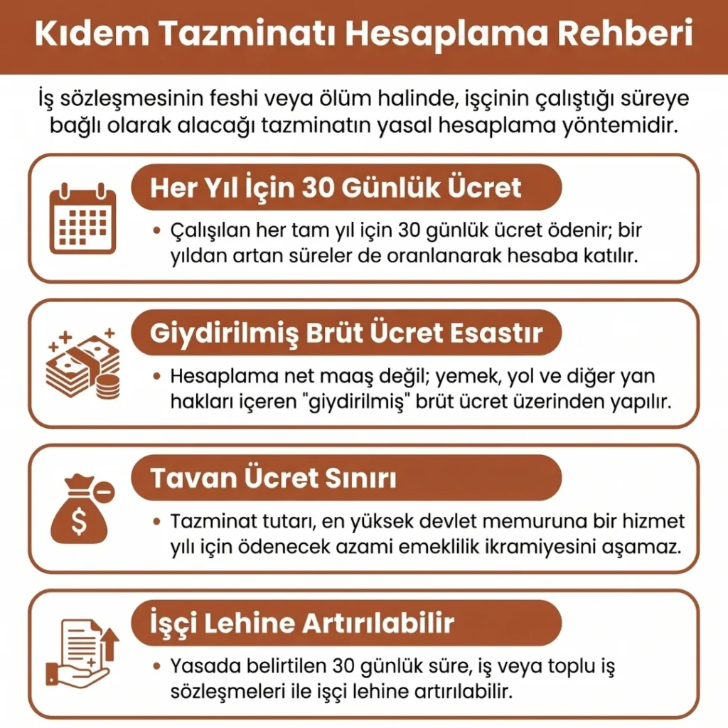 Kıdem Tazminatı Hesaplama