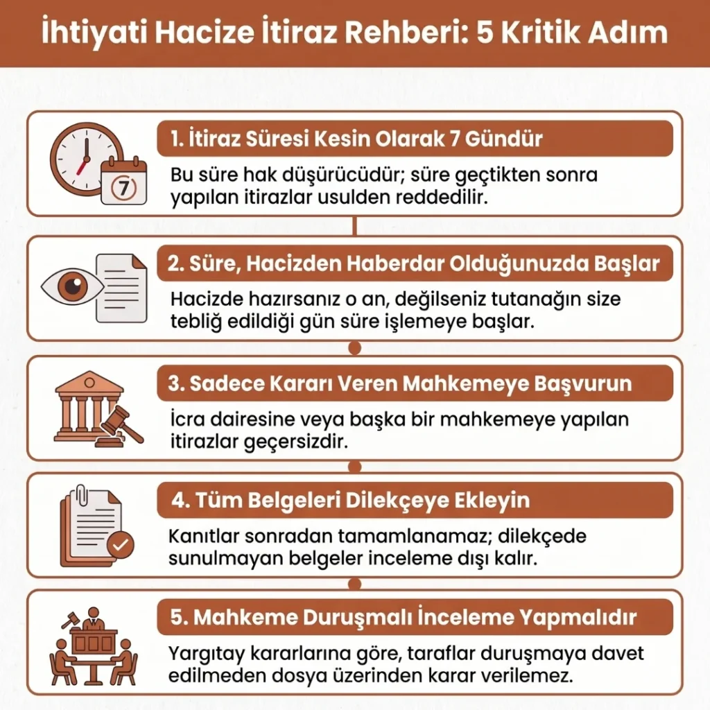 İhtiyati Haciz Kararına İtiraz Rehberi