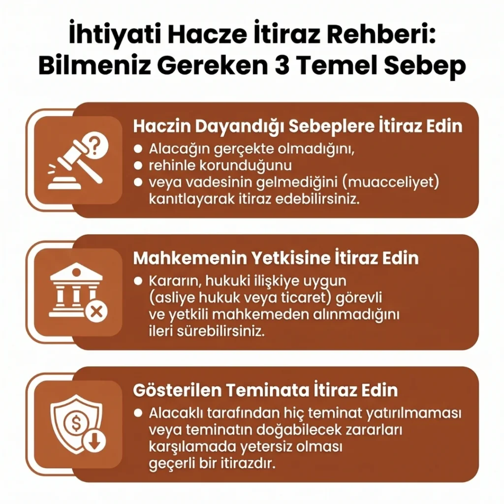 İhtiyati Haciz Kararına İtiraz Sebepleri