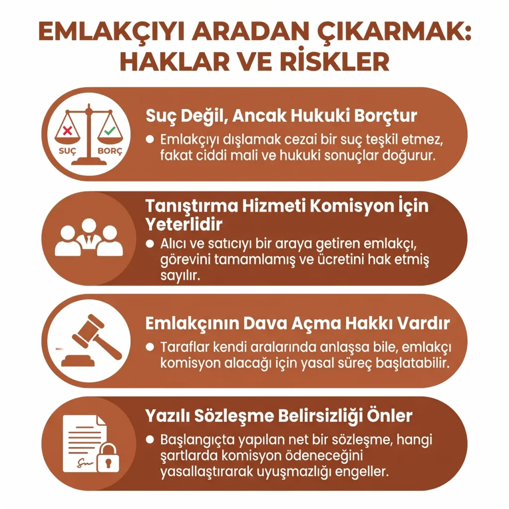 Emlakçı Komisyonu Hakları ve Riskleri