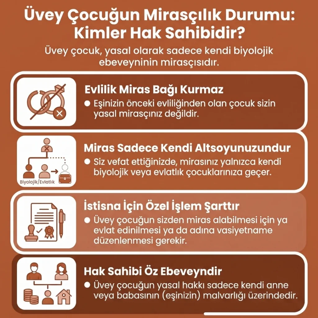 İlk Eşten Üvey Çocuğun Miras Hakkı