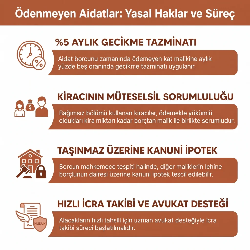 Ödenmeyen Site Aidatı İcra Takibi Süreci