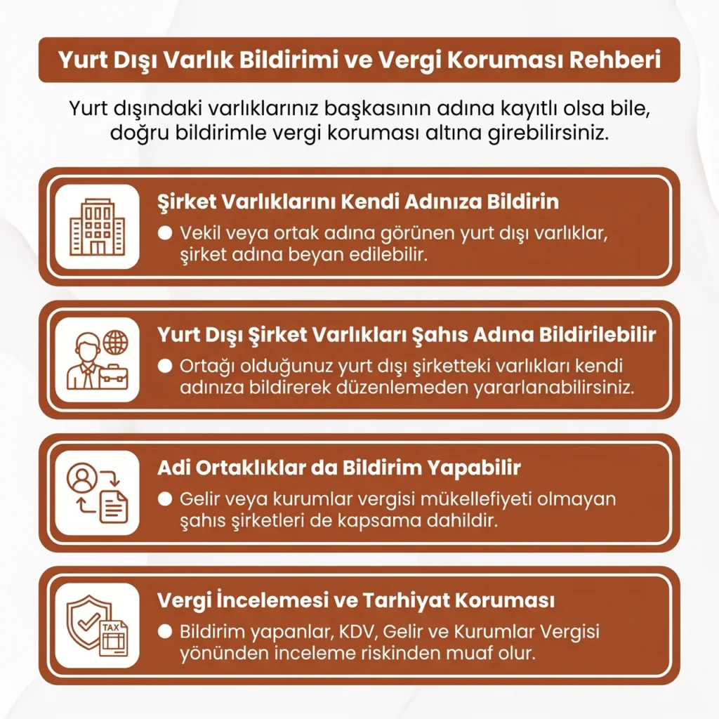 Varlık Barışı Yurtdışı Varlık Bildirimi