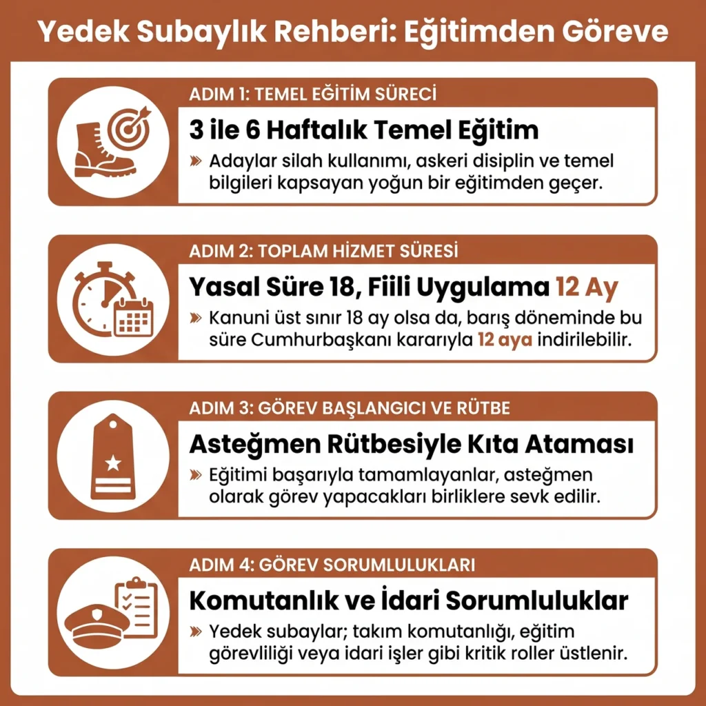Yedek Subay Olma Eğitimleri
