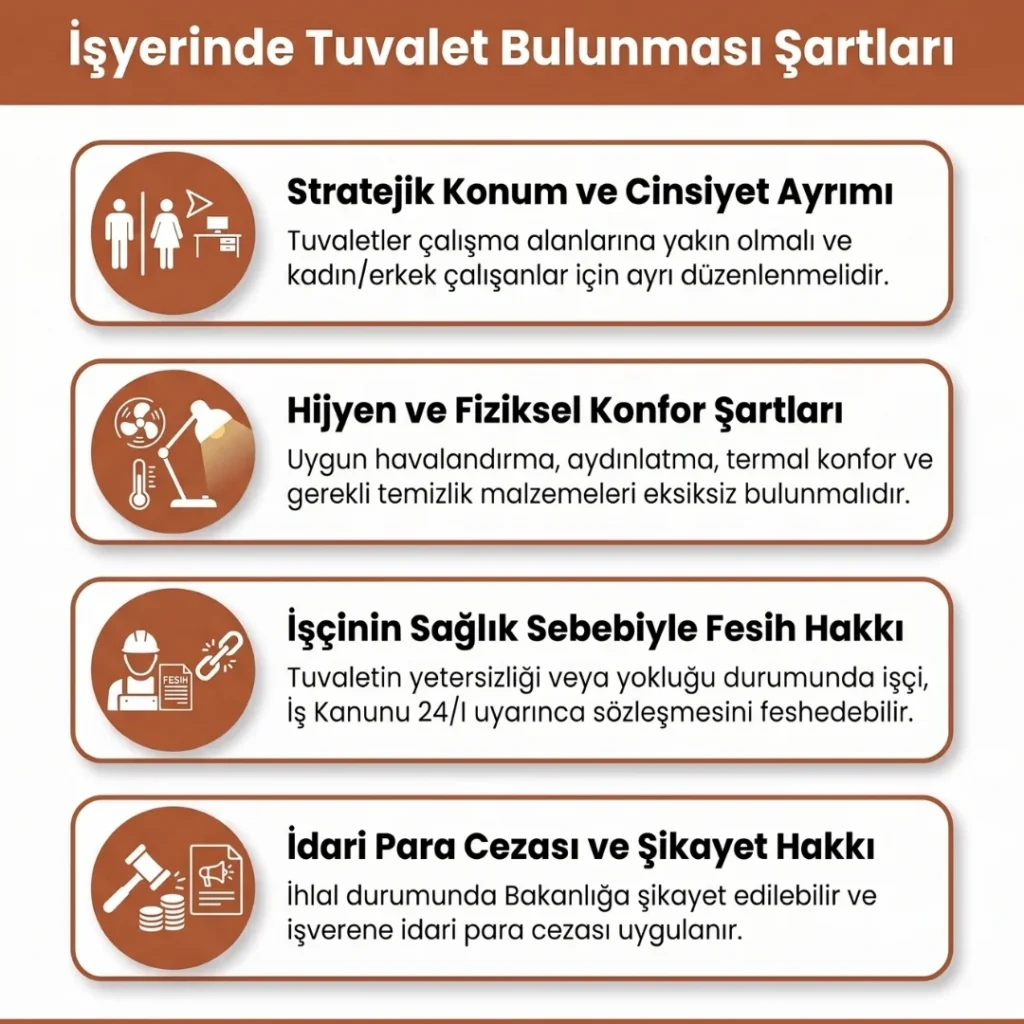 İşyerinde Tuvalet Bulunması Şartları
