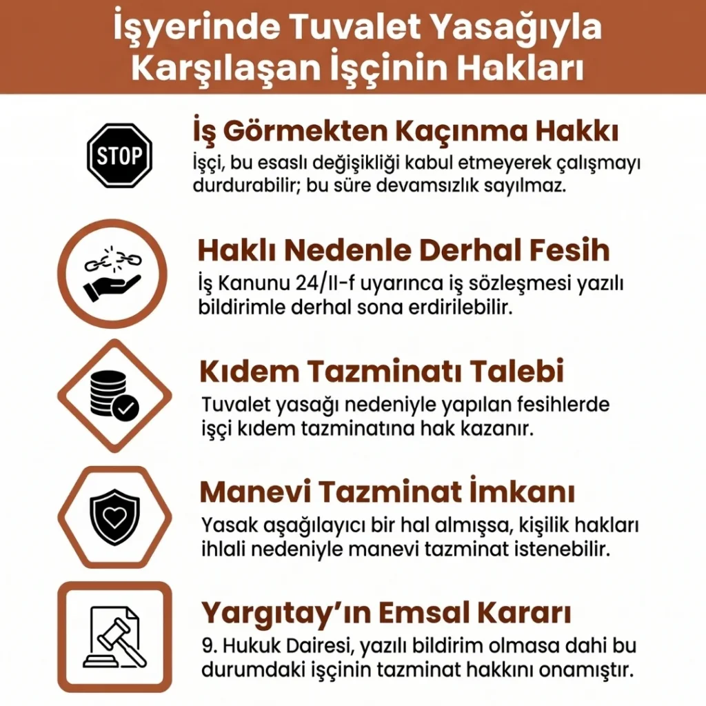 İşyerinde Tuvalet Yasağıyla Karşılaşan İşçinin Hakları