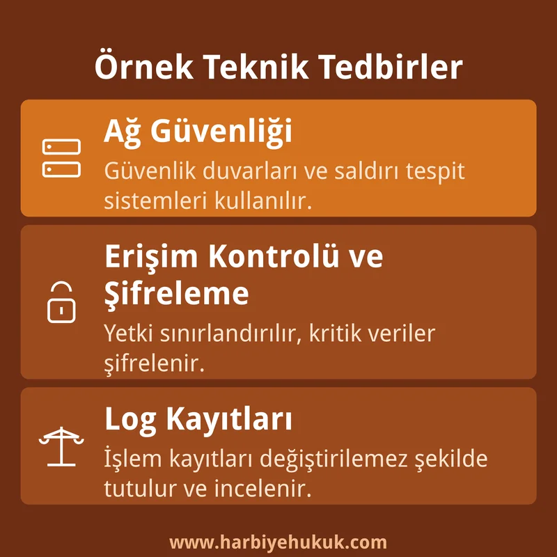 Örnek Teknik Tedbirler